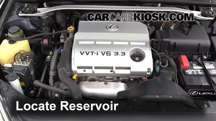 2004 Lexus ES330 3.3L V6 Windshield Washer Fluid Add Fluid